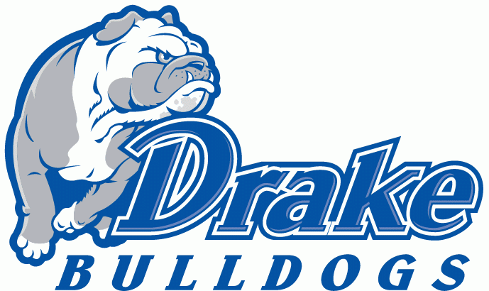 Drake Bulldogs 2005-2014 Primary Logo iron on transfers for clothing